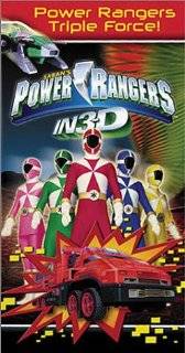 34. Sabans Power Rangers In 3 D Power Rangers Triple Force [VHS 