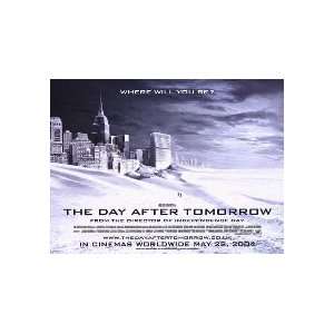  THE DAY AFTER TOMORROW   STYLE A (BRITISH QUAD) Movie 