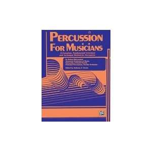   Publishing 00 EL02852 Percussion for Musicians Musical Instruments