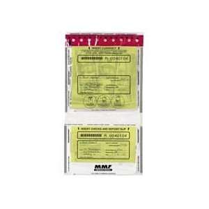  MMF Industries Tamper Evident Twin Deposit Bags Office 