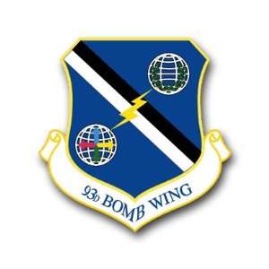  US Air Force 93rd Bomb Wing Decal Sticker 5.5 Everything 