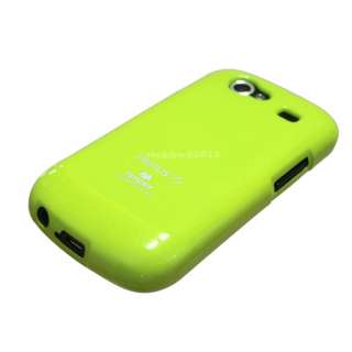 Lime Glitter Soft TPU Case For Samsung Nexus S I9020 + 2Free Lcd Film