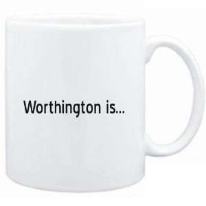  Mug White  Worthington IS  Usa Cities