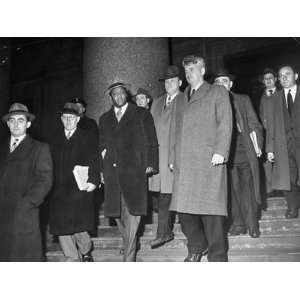  Top Communist Leaders Leaving Federal Court House During 