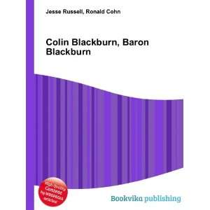    Colin Blackburn, Baron Blackburn Ronald Cohn Jesse Russell Books