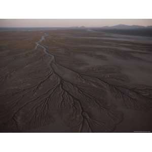 Evaporating Waters Leave Patterns on the Colorado River Delta Premium 