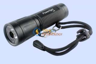 High Bright 5W LED Fish eye Lens Flashlight Torch 3AAA  