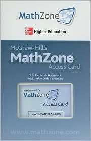 MathZone for Developmental Mathematics Access Card, (007338416X 