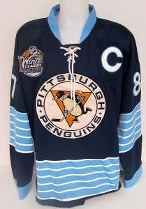 Sidney Crosby Signed Penguins Winter Classic Jersey PSA  