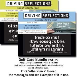  Self Care Bundle Driving Reflections 2 Pack, Inspirational 