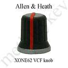 ALLEN & HEATH VCF KNOB XONE62 XONE62 XONE 62 RED NEW