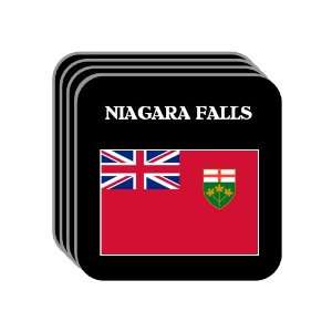  Ontario   NIAGARA FALLS Set of 4 Mini Mousepad Coasters 
