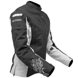 Speed & Strength Coast Is Clear Womens Black Textile Jacket with 