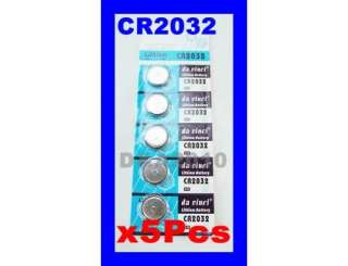 5PCS CR 2032 CR2032 3V Lithium cell Button Coin Battery  