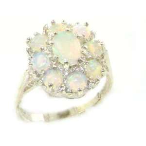   Australian Opal Cluster Ring   Size 7   Finger Sizes 5 to 12 Available