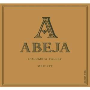  2009 Abeja Merlot 750ml Grocery & Gourmet Food