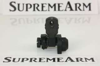   Front and Rear Iron Sight w/ Push Lock 4Aperatures AR .223 5.56  