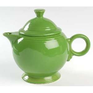Homer Laughlin Fiesta Shamrock Green Tea Pot & Lid, Fine China 