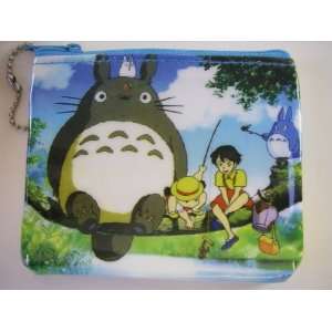  Totoro and Friends 4.5 Inch Coin Purse Totoro Zip Bag 