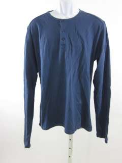 PAPER DENIM & CLOTH Mens Blue Long Sleeve Top Sz XL  
