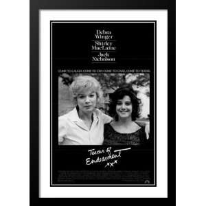 Terms of Endearment Framed and Double Matted 32x45 Movie Poster 