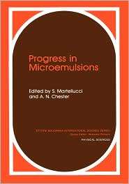 Progress in Microemulsions, (0306432129), S. Martellucci, Textbooks 