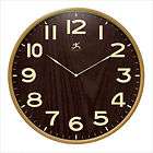 Infinity Instruments Arbor Wall Clock with Light Wood Case 14066NT 