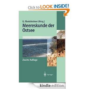 Meereskunde der Ostsee (German Edition) Gerhard Rheinheimer, D 
