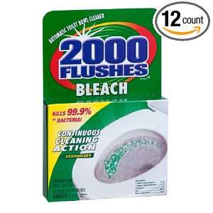 2000 Flushes 290088 Chlorine Antibacterial Automatic Toilet Bowl 