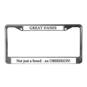  C Fawn Obsess Pets License Plate Frame by  