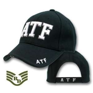  ATF Alcohol Tobacco Firearms adjustable baseball cap black 