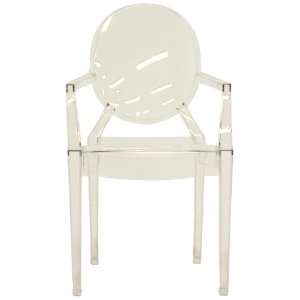   of Two Clear Acrylic Arm Chairs (Clear) PC 449 CLEAR