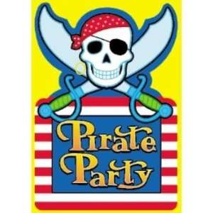 Pirate Party Invitations Case Pack 4