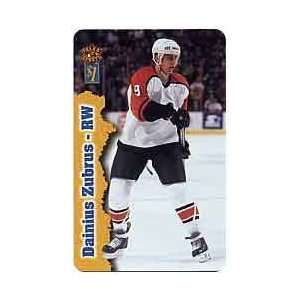   Phone Card Talk N Sports $1. Dainius Zubrus, Right Wing (#46 of 50