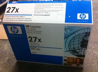 HP 27X C4127X GENUINE HP27X TONER CARTRIDGE OPEN BX NEW 088698229156 