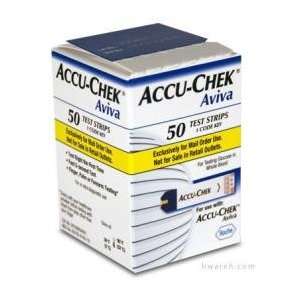  Accu Chek Aviva Diabetic Test Strips   50 Strips 