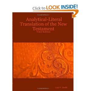  Analytical Literal Translation of the New Testament Third 
