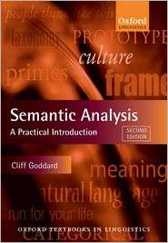   Introduction, (0199560285), Cliff Goddard, Textbooks   