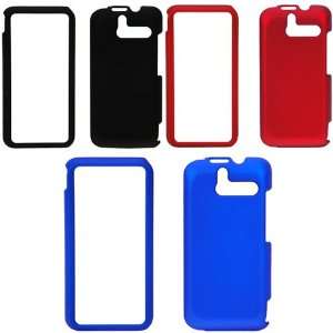   Cover Case ( Black + Blue + Red ) for HTC Arrive Sprint Windows Phone