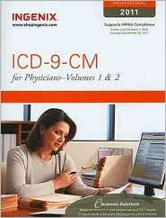 ICD 9 CM Professional for Physicians, Vols 1&2 2011, (1601513860 