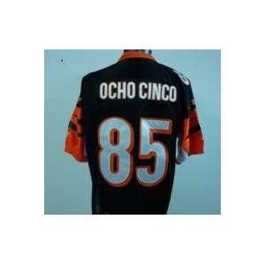  Cincinnati Bengals #85 Ocho Cinco Black / Red Replica 
