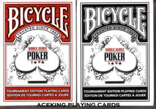 Decks Bicycle WSOP Playing Cards poker  
