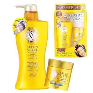   Kose SPA shampoo and hair mask set for damage hair (Dry hair) Beauty