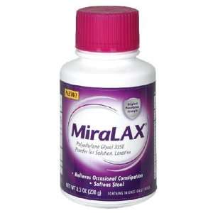MiraLax Powder for Solution, Laxative 8.3 Oz