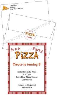 item pizza party invitations set look no further for your