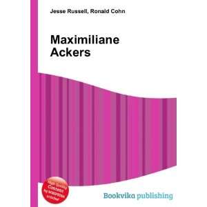  Maximiliane Ackers Ronald Cohn Jesse Russell Books