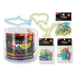   10 Pack Animal Rubber Fun Bands Case Pack 96   508322 Toys & Games