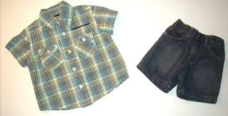 Baby boys Calvin Klein Jeans 2pc outfit, sz 18 mos New  