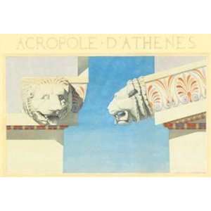  Acropole (Detail)   Poster by Marcel Lambert (40x28)