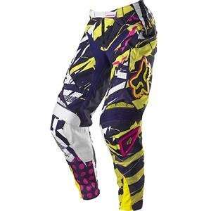  Fox Racing 360 Explosion Pants   32/Purple/Yellow 